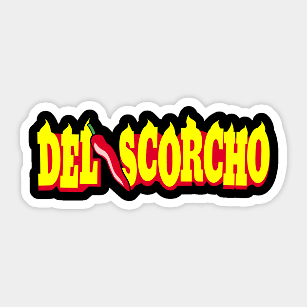 DEL SCORCHO Sticker by whitewaking